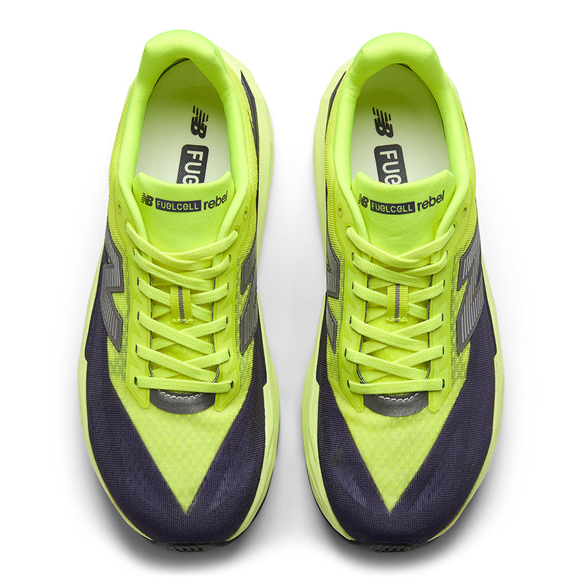 New Balance Women FuelCell Rebel v5 - Alkaline Green / Boysenberry