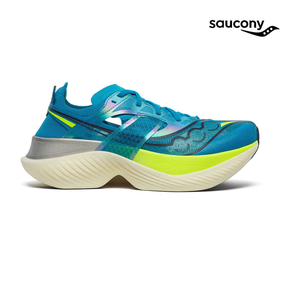 Saucony Men Endorphin Elite - Viziblue / Citron – Running Lab
