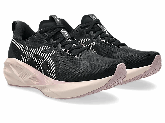 Buy ASICS Women Novablast 5 - Black / Pearl Pink for running in Singapore - Running Lab SG