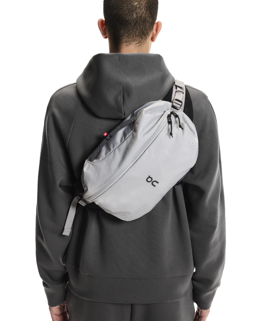 On Unisex Sling Pack 9L - Glacier / Black