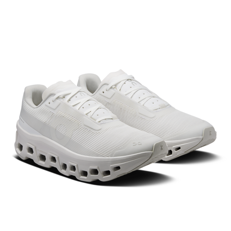 On Women Cloudmonster Void - White / White
