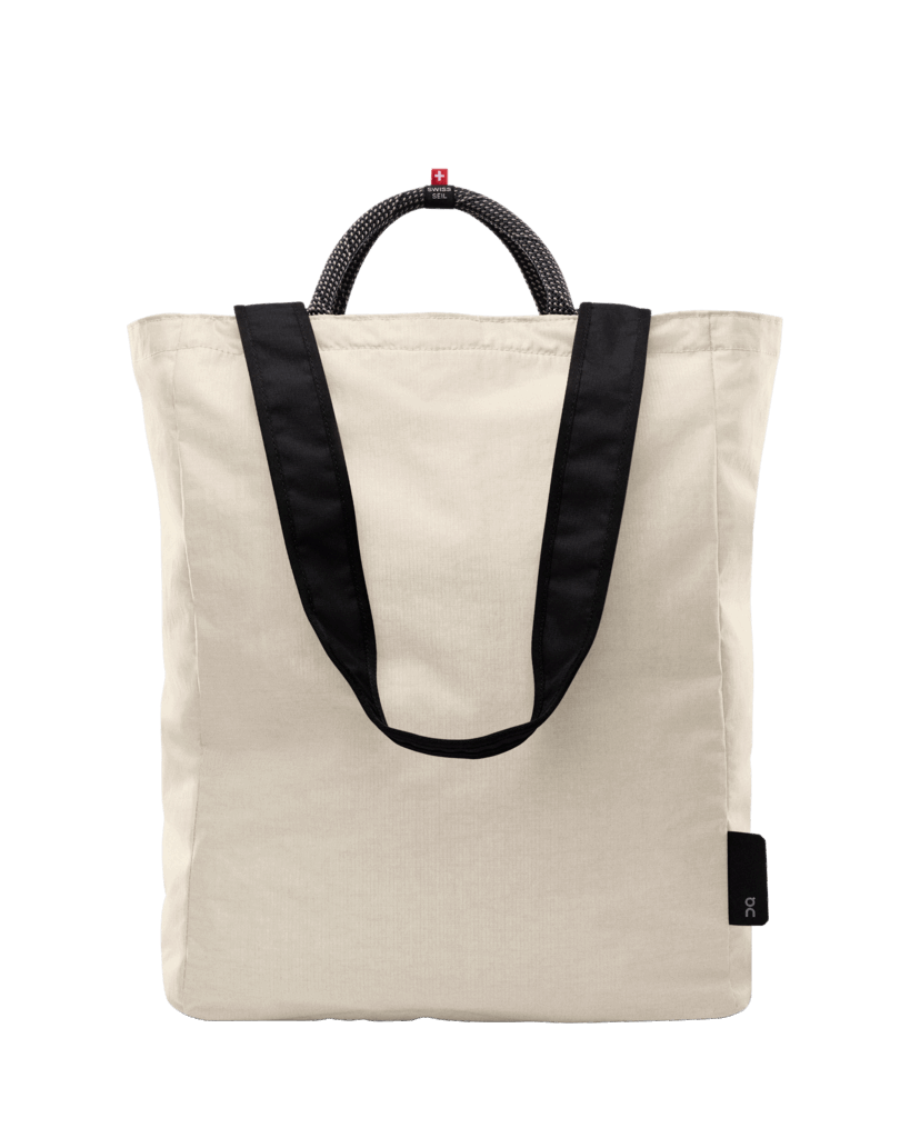 Buy On Unisex Tote Pack 25L - Cream / Black for running in Singapore - Running Lab SG