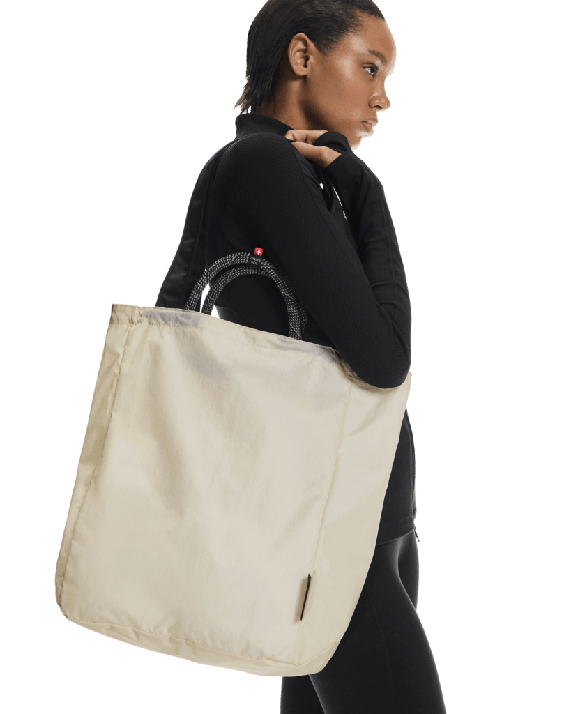 Buy On Unisex Tote Pack 25L - Cream / Black for running in Singapore - Running Lab SG