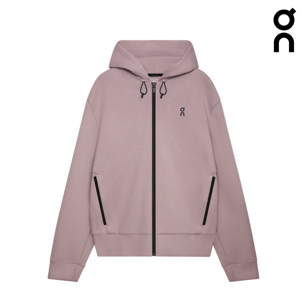 On Women Focus Tech Zip Hoodie - Heron