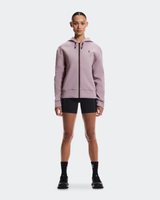 On Women Focus Tech Zip Hoodie - Heron