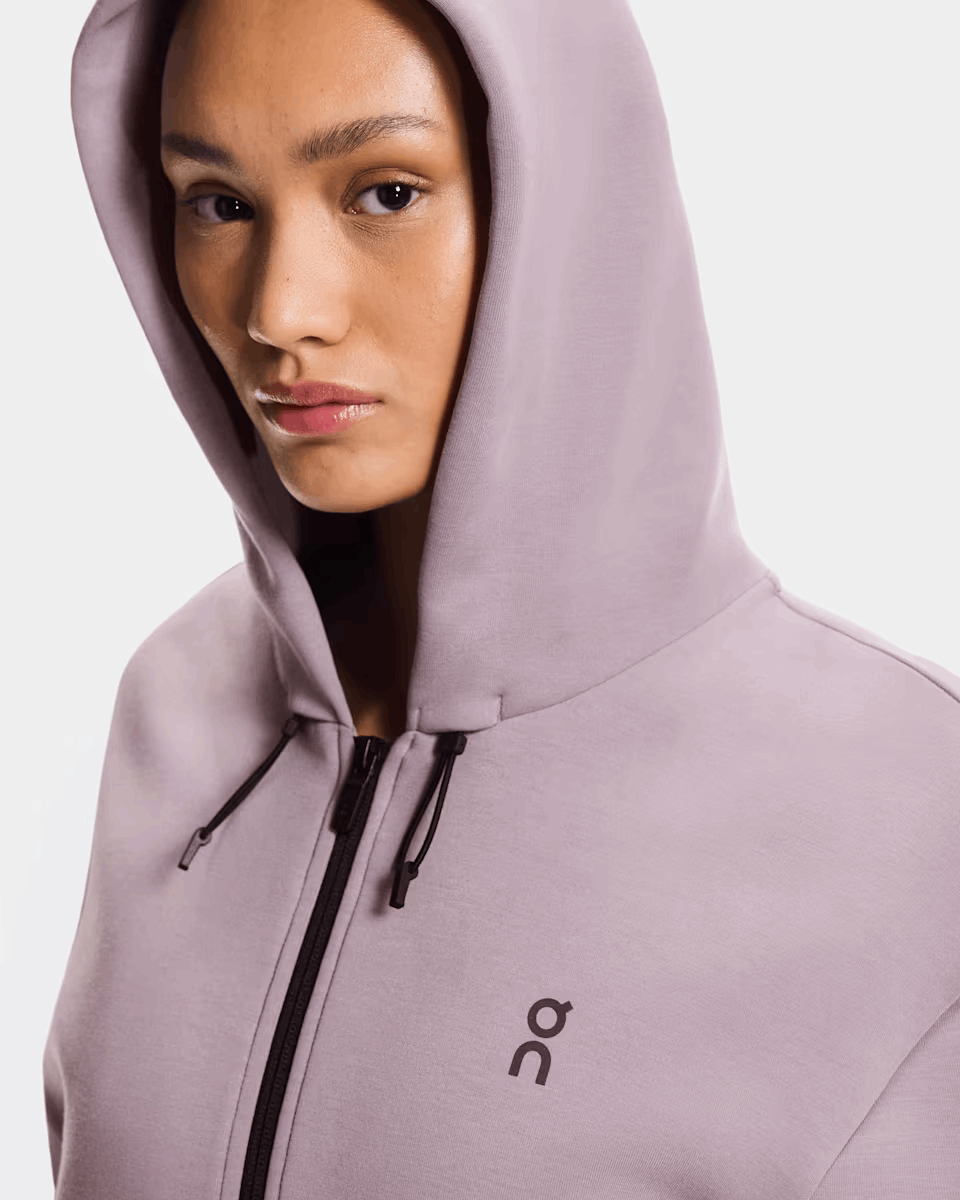 Buy On Women Focus Tech Zip Hoodie - Heron for running in Singapore - Running Lab SG