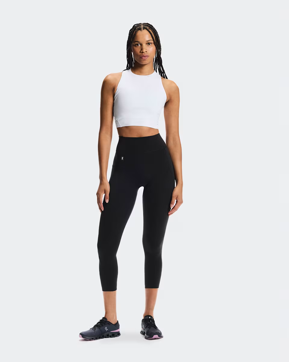 On Women Studio Tights 7/8 - Black