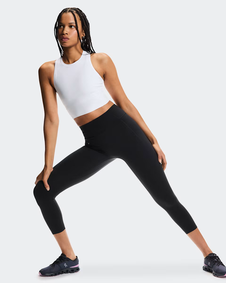 On Women Studio Tights 7/8 - Black