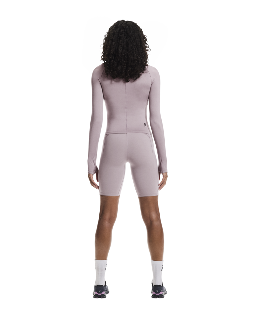 On Women Studio Tights Short - Heron