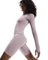 On Women Studio Tights Short - Heron