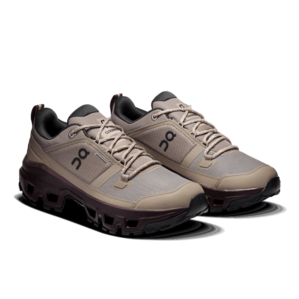 Buy On Women Cloudrock Low Waterproof - Cinder / Ox for running in Singapore - Running Lab SG