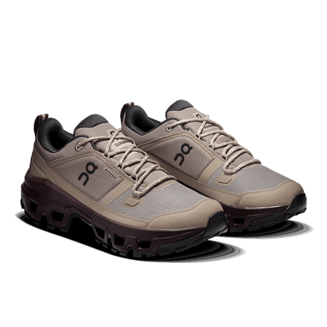 Buy On Women Cloudrock Low Waterproof - Cinder / Ox for running in Singapore - Running Lab SG