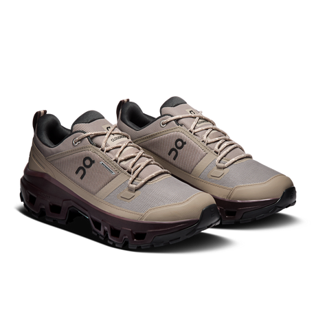 On Women Cloudrock Low Waterproof - Cinder / Ox