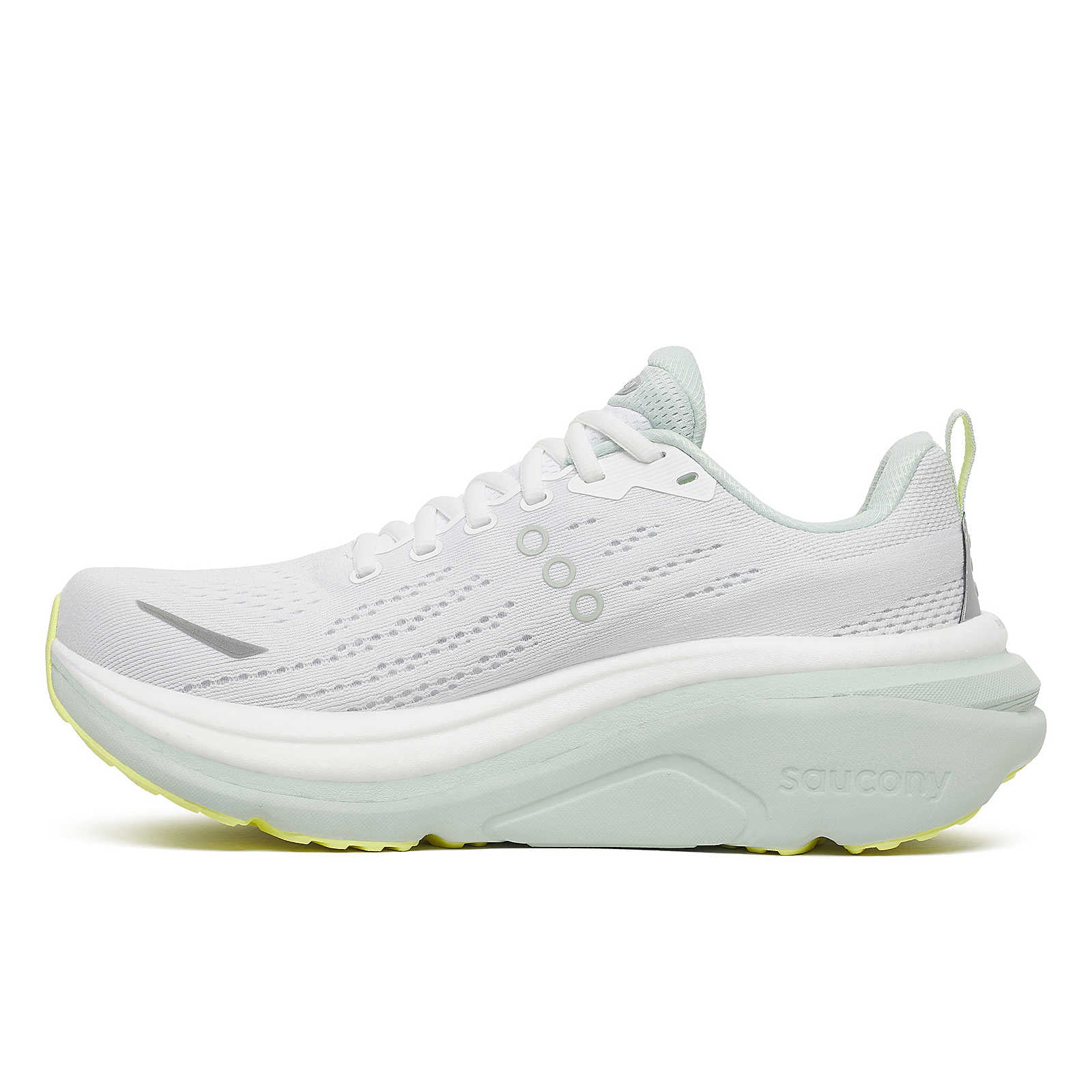 SAUCONY：HURRICANE 25（27㎝） Saucony Women Hurricane 25 Wide - White / Mist – Running Lab Singapore