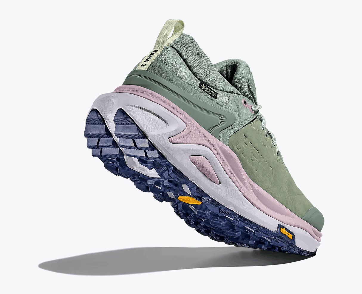 Buy HOKA Women Kaha 3 Low GTX - Rosemary / Ambient Blue for running in Singapore - Running Lab SG