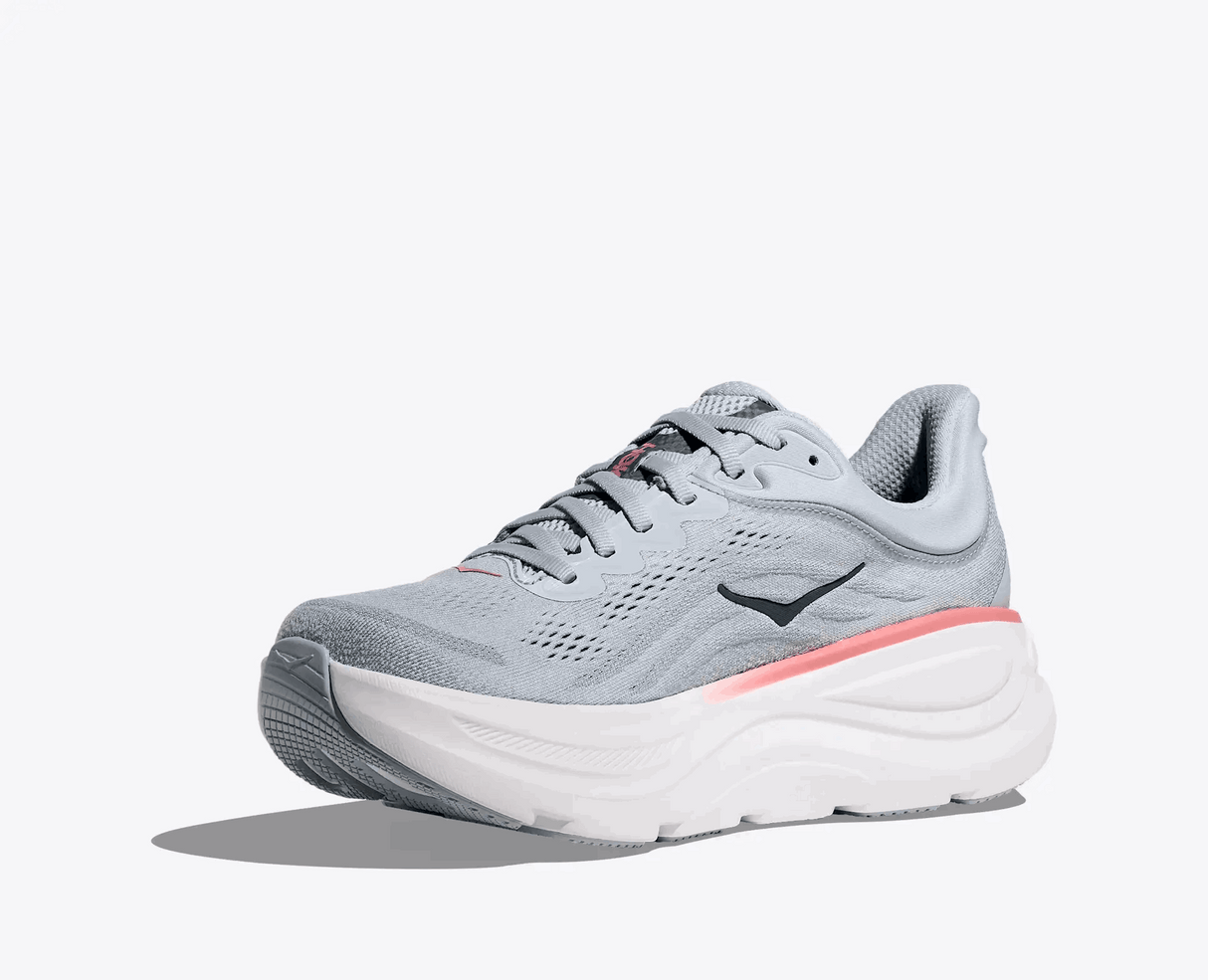 HOKA Women Bondi 9 Wide - Mineral Blue / Washed Blue – Running Lab