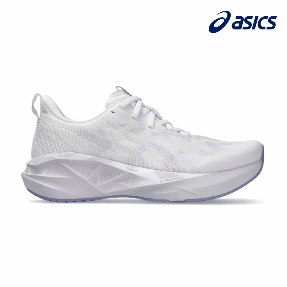 Buy ASICS Women Novablast 5 Wide - White / Lilac Hint for running in Singapore - Running Lab SG
