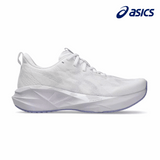 Buy ASICS Women Novablast 5 Wide - White / Lilac Hint for running in Singapore - Running Lab SG