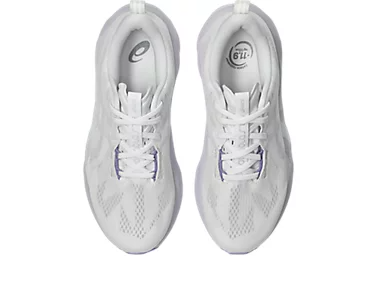 Buy ASICS Women Novablast 5 Wide - White / Lilac Hint for running in Singapore - Running Lab SG