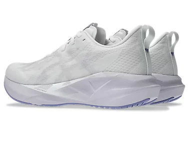 Buy ASICS Women Novablast 5 Wide - White / Lilac Hint for running in Singapore - Running Lab SG