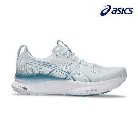 Buy ASICS Men Gel-Kayano 32 Wide - Arctic Blue / Pure Silver for running in Singapore - Running Lab SG