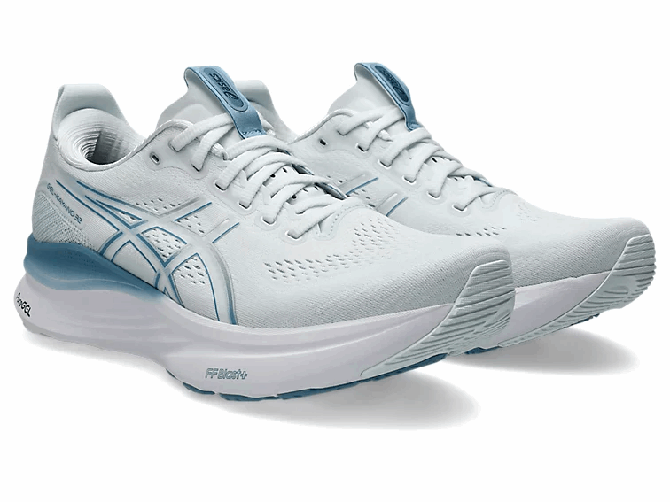 Buy ASICS Men Gel-Kayano 32 Wide - Arctic Blue / Pure Silver for running in Singapore - Running Lab SG