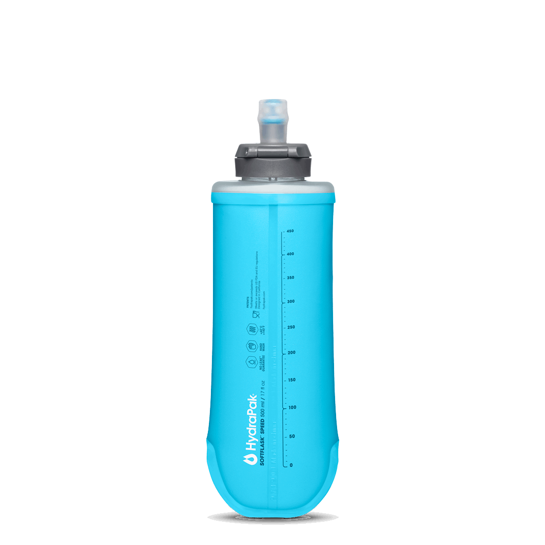 Buy HydraPak SoftFlask™ Speed 500ml - Malibu Blue for running in Singapore - Running Lab SG