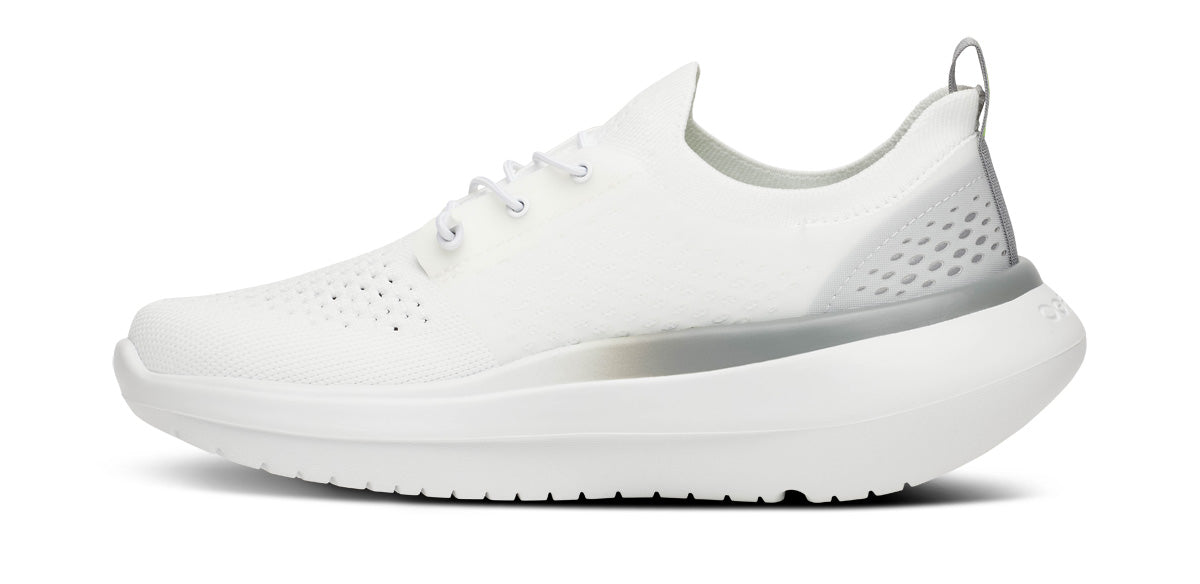 OOFOS Women OOmy Stride X1 - White – Running Lab Singapore