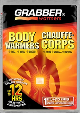 Buy (10 Packs) Grabber Adhesive Body Warmer - 12 Hours - Expires Sept 2026 for running in Singapore - Running Lab SG