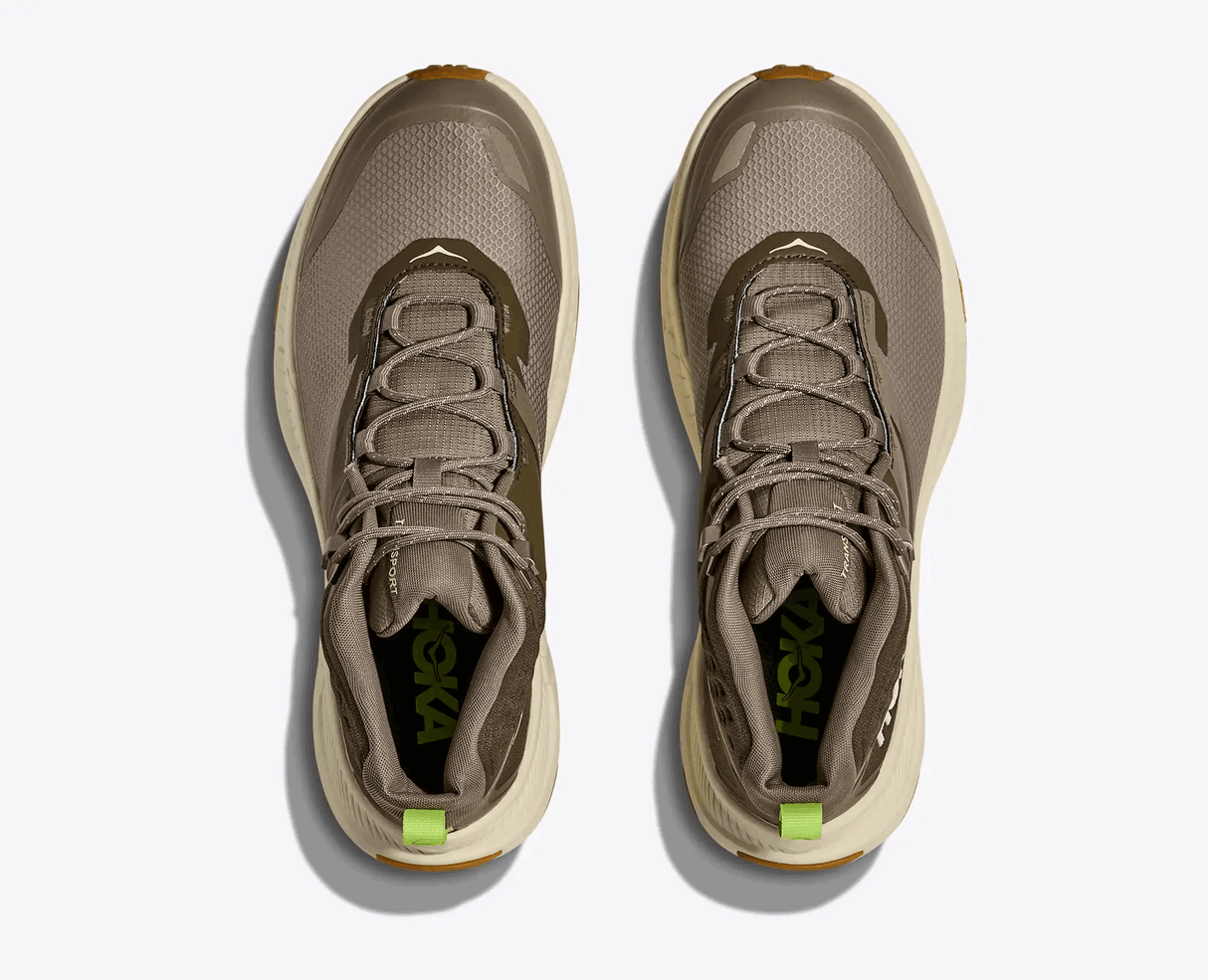 Buy HOKA Men Transport Hike GTX - Light Roast / Eggshell for running in Singapore - Running Lab SG