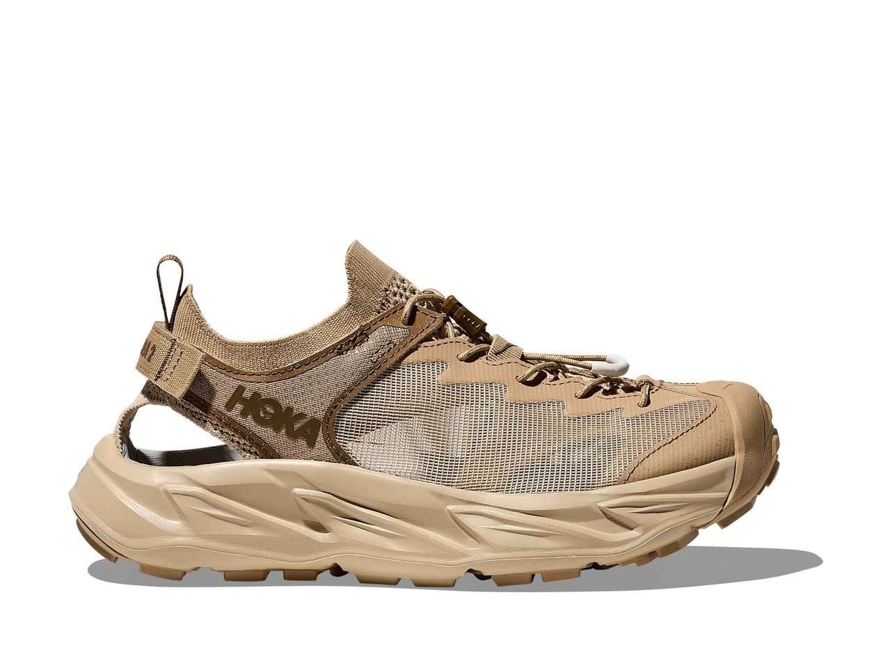 HOKA Women Hopara 2 - Khaki / Cream – Running Lab Singapore