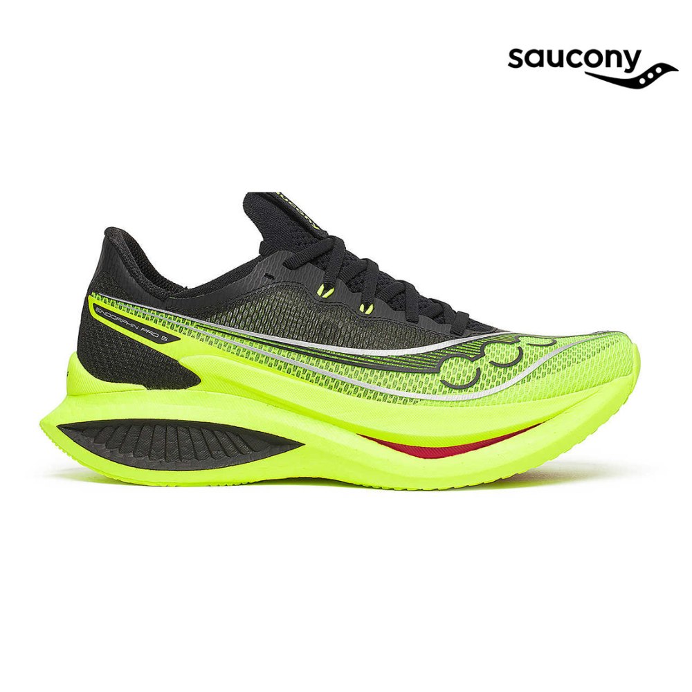 Buy Saucony Men Endorphin Pro 5 - Citron / Black for running in Singapore - Running Lab SG