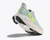 Buy HOKA Women Clifton 10 - Sea Glass / Neon Flame for running in Singapore - Running Lab SG