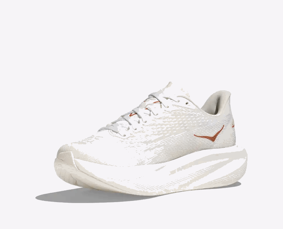 Buy HOKA Women Mach 7 Wide - Frost / Rose Gold for running in Singapore - Running Lab SG