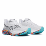 Buy Saucony Men Endorphin Speed 5 Boston - White / Multi for running in Singapore - Running Lab SG