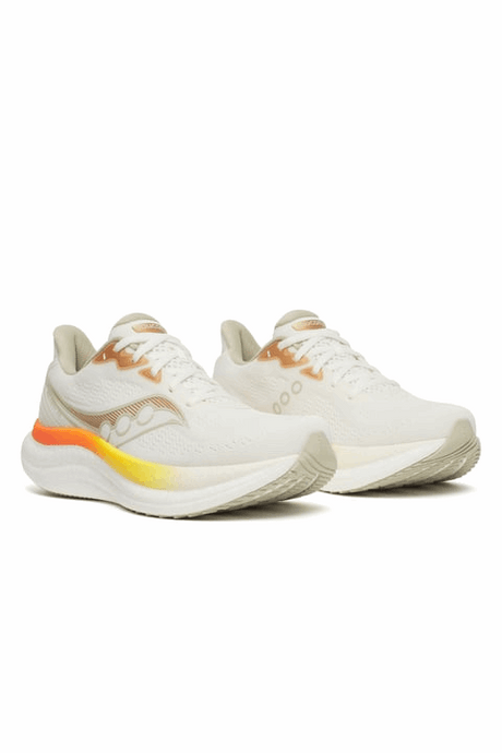 Buy Saucony Men Triumph 23 - Ivory / Fire for running in Singapore - Running Lab SG