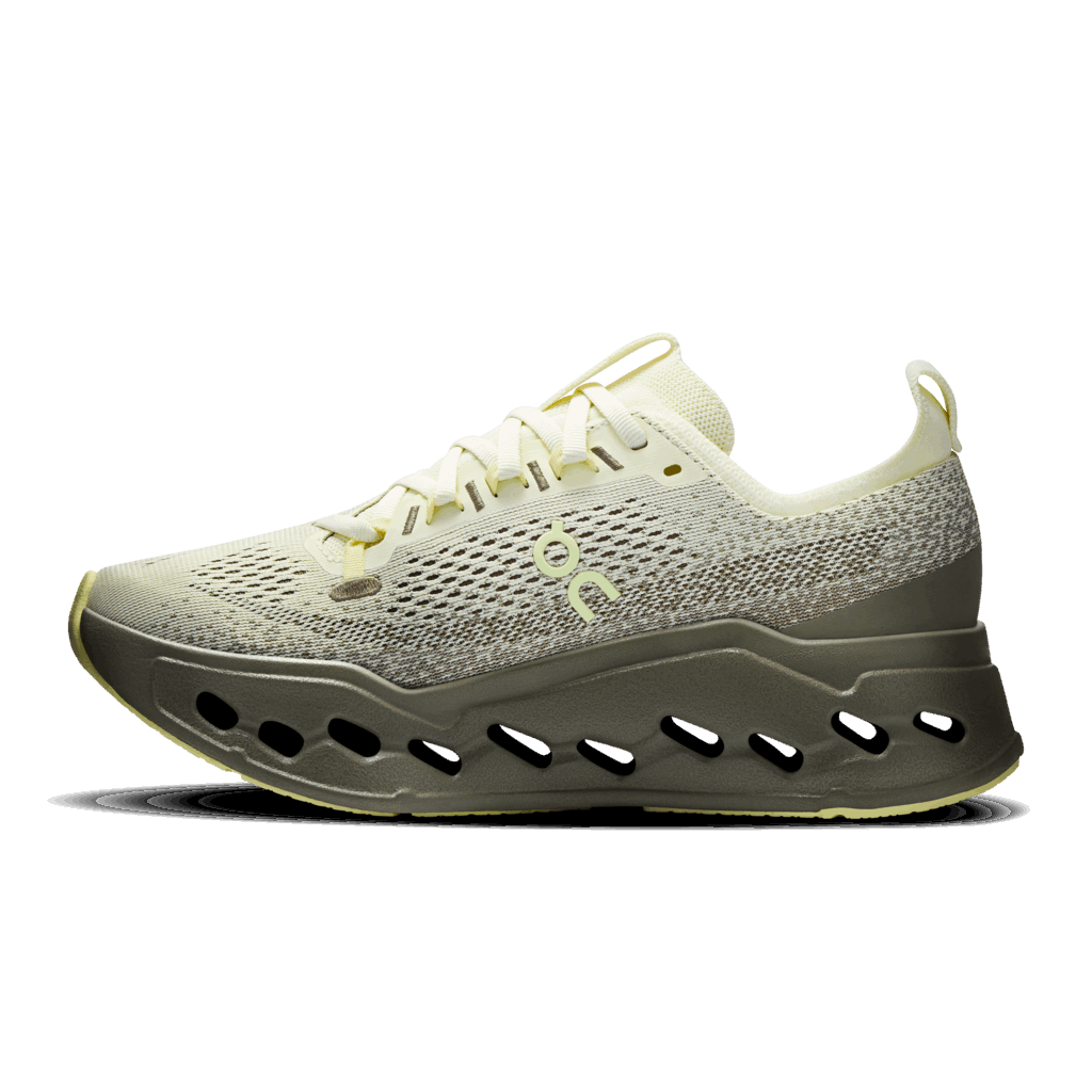 Buy On Women Cloudsurfer Max - Seedling / Olive for running in Singapore - Running Lab SG