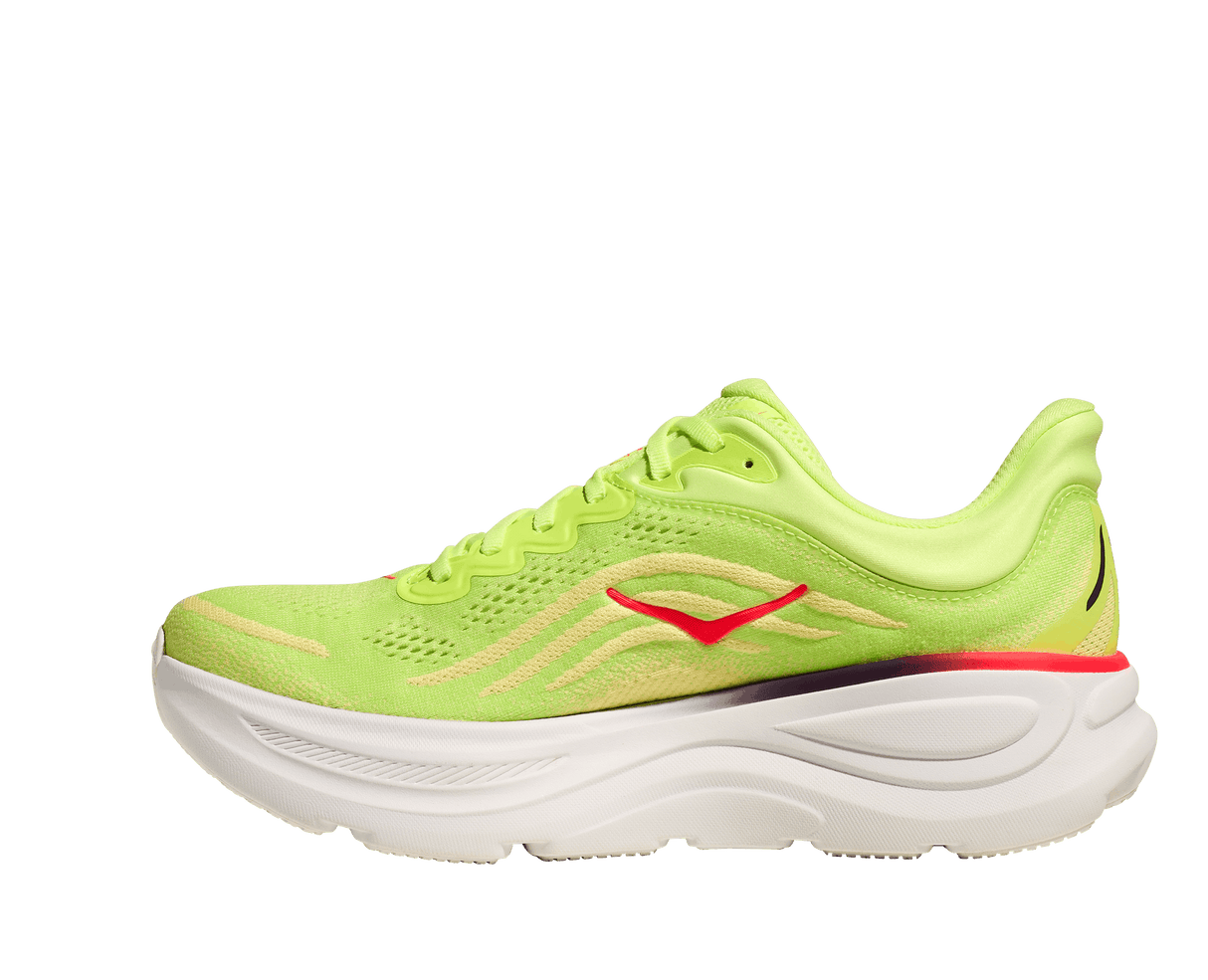 Buy HOKA Men Bondi 9 Wide - Neon Yuzu / Sunlight for running in Singapore - Running Lab SG