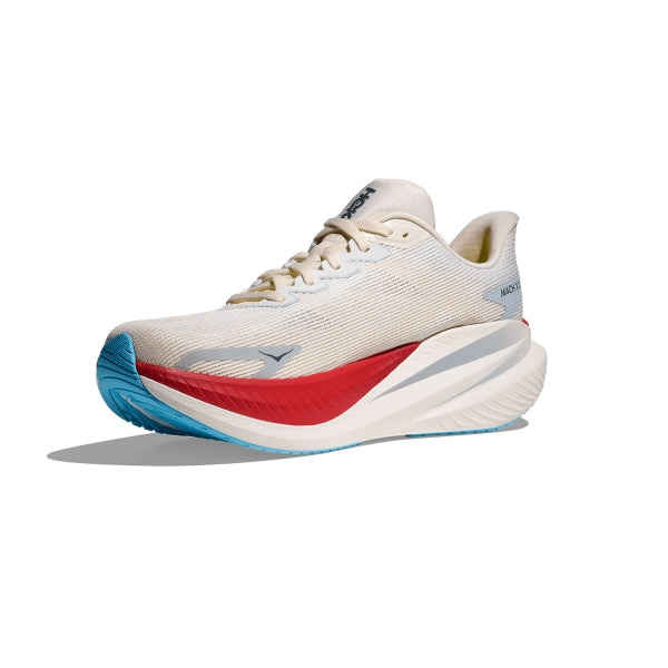 HOKA Men Mach X 3 - White / Alabaster – Running Lab Singapore