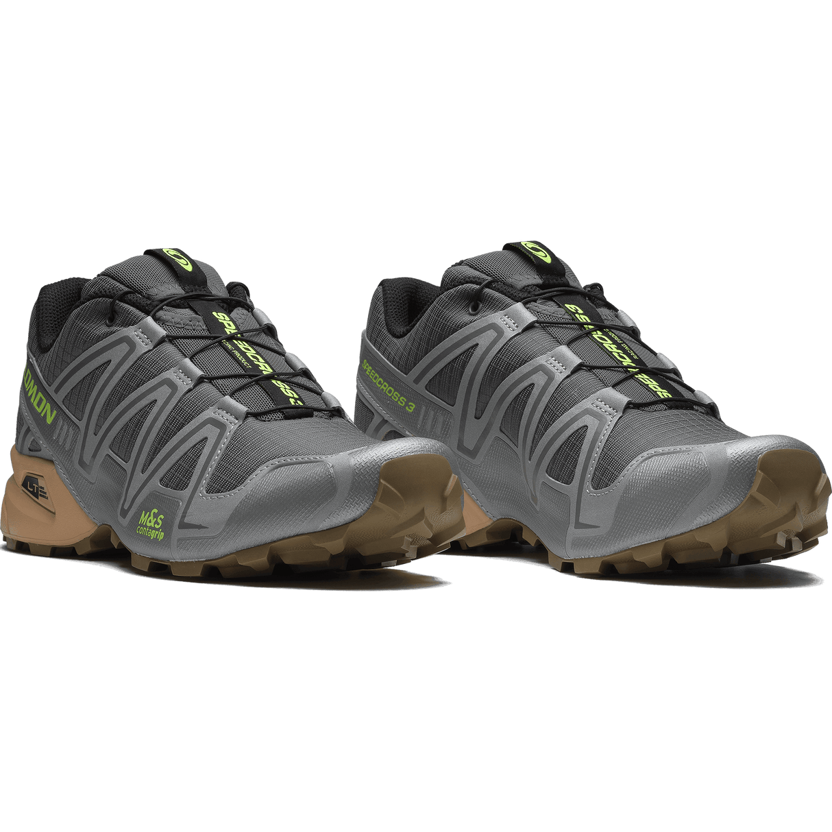 Buy Salomon Unisex Speedcross 3 - Castlerock / Ftw Silver / Hazelnut for running in Singapore - Running Lab SG