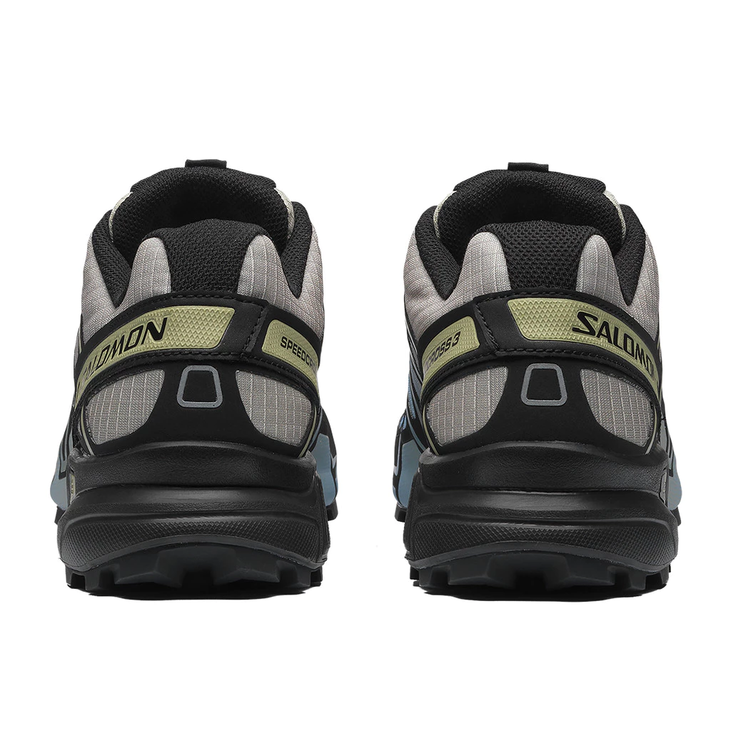 Buy Salomon Unisex Speedcross 3 - Chromatic Black / Alfalfa / Blue Fog for running in Singapore - Running Lab SG