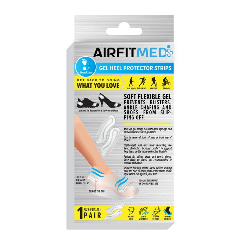 Buy AirFit Medi Complete Heel Protector - Stick On Shoe Design for running in Singapore - Running Lab SG
