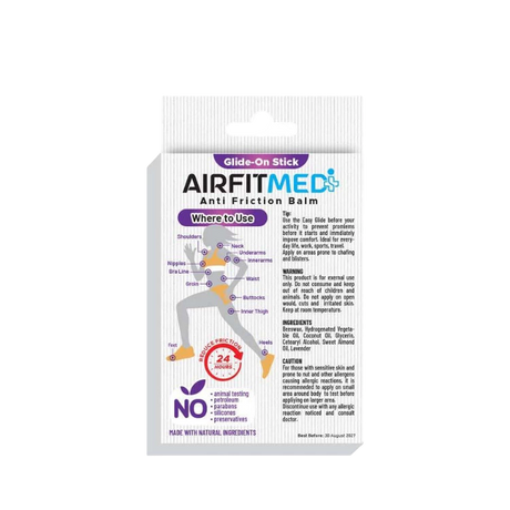 Buy AirFit Medi Easy Glide-On Stick-Body - Calming Lavender Infused for running in Singapore - Running Lab SG