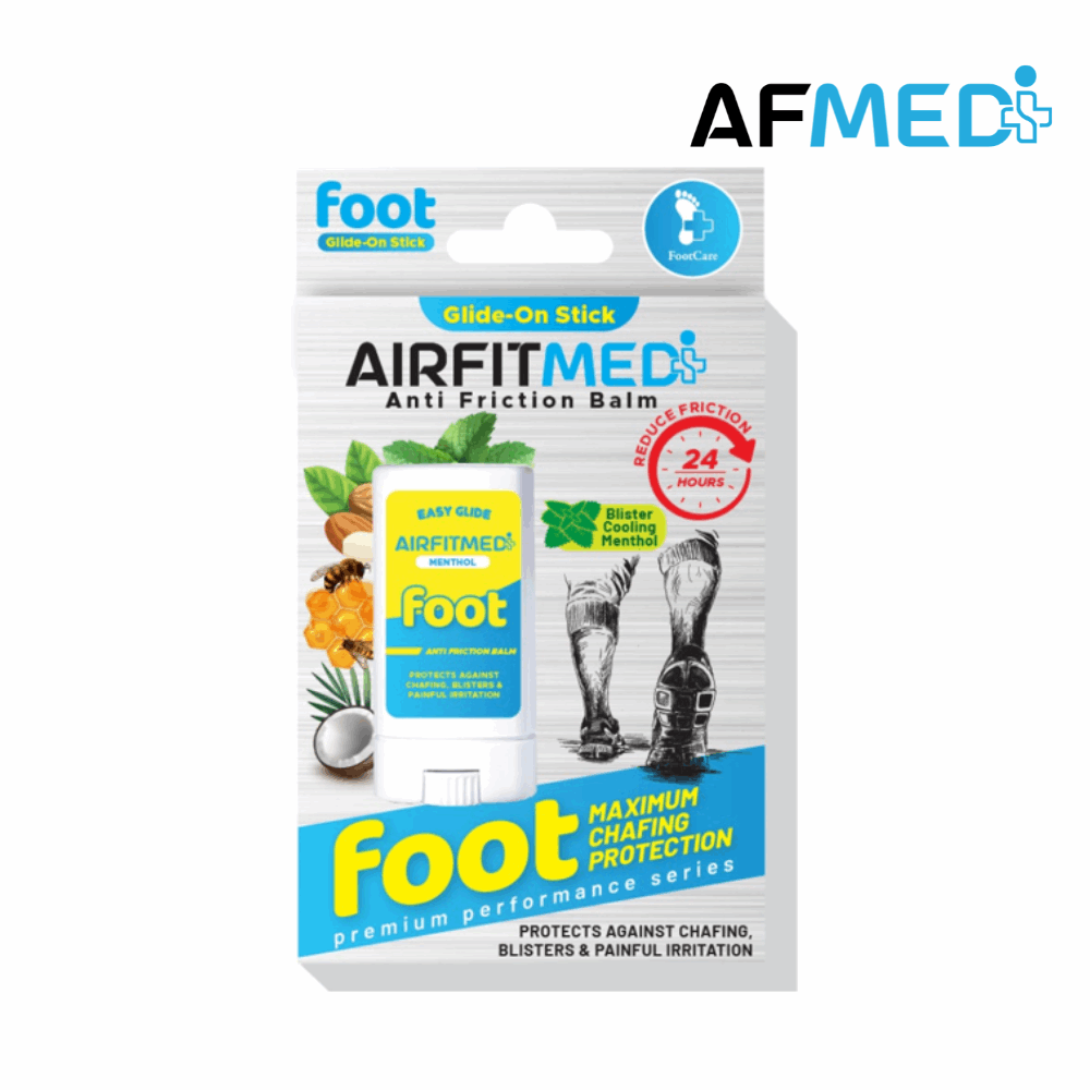 Buy AirFit Medi Easy Glide-On Stick-Foot - Blister Cooling Menthol Infused for running in Singapore - Running Lab SG