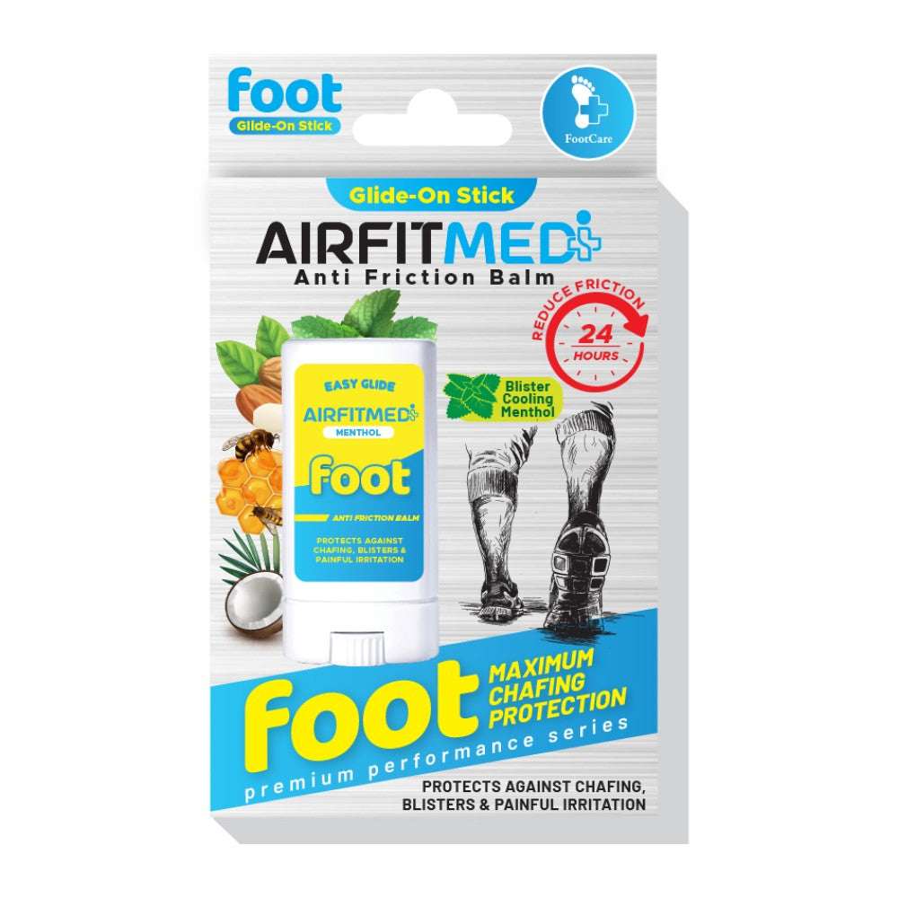 Buy AirFit Medi Easy Glide-On Stick-Foot - Blister Cooling Menthol Infused for running in Singapore - Running Lab SG