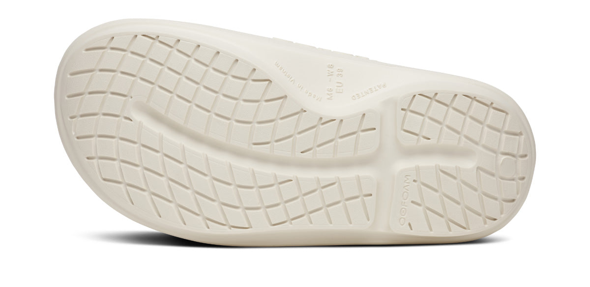 Buy OOFOS Unisex OOahh Plus - Chalk for running in Singapore - Running Lab SG