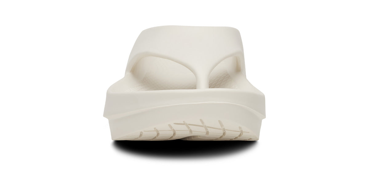 OOFOS Unisex OOriginal Plus - Chalk – Running Lab Singapore