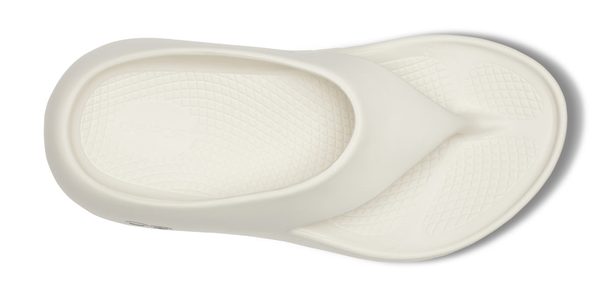 OOFOS Unisex OOriginal Plus - Chalk – Running Lab Singapore
