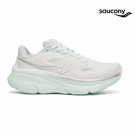 Buy Saucony Women Guide 19 Wide - White / Hush for running in Singapore - Running Lab SG
