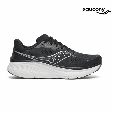 Buy Saucony Men Guide 19 Wide - Black / Silver for running in Singapore - Running Lab SG